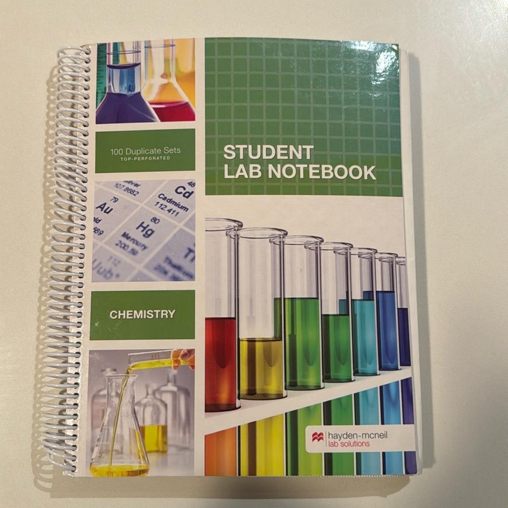 Chemistry Lab Notebook
